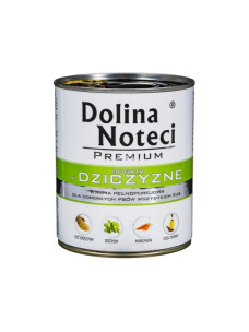 Вологий корм для собак Dolina Noteci Premium з дичиною 400 г