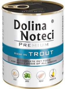 Вологий корм для собак Dolina Noteci Premium Dog МОНО з фореллю, 400 г