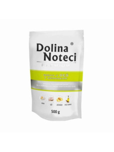 Вологий корм ПАУЧ для собак Dolina Noteci Premium Dog гусячим м’ясом та картоплею, 500 г