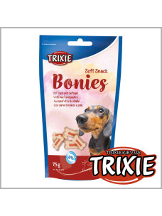 Лакомство для собак Trixie 31491 Soft Snack Bonies Мягкие косточки с говядиной и индейкой, 75 г