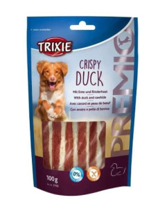 Лакомство для собак TRIXIE 31705 PREMIO Crispy Duck Хрустящая утка, 100 г.
