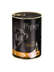 Вологий корм для собак Dolina Noteci Piper Dog з перепілкою, 400г, 39125