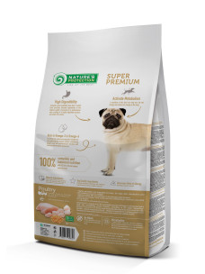 Сухой корм Nature's Protection Weight Control Sterilised Adult AII (NPS45661) с мясом птицы для взрослых собак всех пород, склонных к полноте и после стерилизации, 12 кг