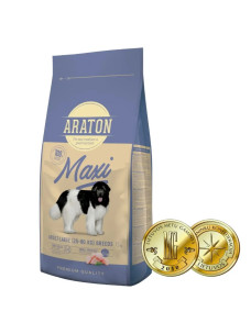 Полноценный сухой корм Nature's Protection ARATON Maxi Adult (ART45633) с мясом птицы для взрослых собак больших пород, 15 кг