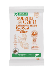 Ласощі для собак Nature's Protection Superior Care Red Coat Hypoallergenic Oral Care 150 г - лосось KIKNPSC47271