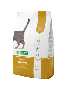 Сухий корм Nature's Protection Senior (NPS24432) з м’ясом птиці для літніх котів, 7 кг