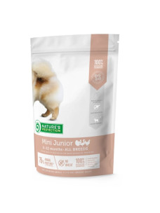 Сухой корм Nature's Protection Mini Junior Small Breeds (NPS45723) с мясом птицы для щенков малых пород, 500 г