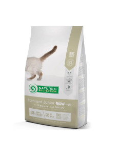 Сухий корм Nature's Protection Sterilised Junior Poultry with krill (NPS45773) з м’ясом птиці та крилем для зростаючих кошенят після стерилізації, 2 кг