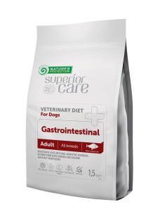 Ветеринарный диетический корм Nature's Protection Superior Care Veterinary Diet Gastrointestinal White Fish Adult All Breed Dogs (NPSCVET47576)с белой рыбой для взрослых собак всех пород с проблемами желудочно-кишечного тракта, 1.5 кг