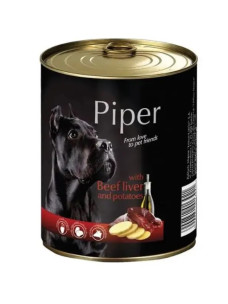 Вологий корм для собак Dolina Noteci Piper Dog з яловичою печінкою та картоплею, 400 г, 28278