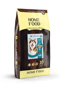 Гипоаллергенный сухой корм Home Food «Форель с рисом» для взрослых собак больших пород, 10 кг