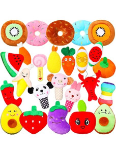 Игрушка плюшевая Микс (пищалка) 8-15см