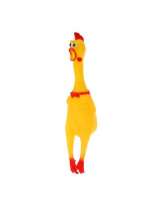 Игрушка Курица кукарекающая 35см