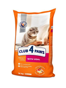 Club 4 Paws Adult Cats Urinary Health - сухой корм для поддержания здоровья мочевыводящей системы кошек 14 кг (Клуб 4 Лапы)