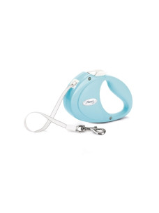 Поводок-рулетка голубая Flexi Puppy 2м, TX-12302 (Trixie, Флекси)