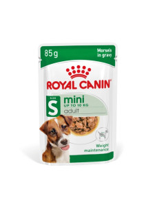 Вологий корм для собак дрібних порід, Royal Canin Mini Adult від 10 місяців, шматочки в соусі, 85 г