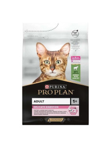 Сухий корм для дорослих котів з чутливим травленням з ягням Purina Pro Plan Delicate Digestion 1,5 кг