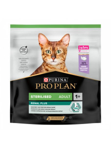 Корм для стерилізованих дорослих котів з індичкою Purina Pro Plan Sterilised Adult 400 г