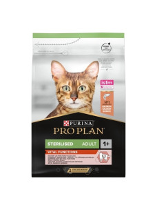Корм для стерилізованих дорослих котів з лососем Purina Pro Plan Sterilised Adult 400 г