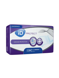Пелюшки одноразові iD Protect Plus 60 × 60 см, 30 шт.