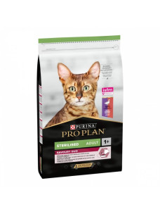 Сухий корм для стерилізованих котів з качкою та печінкою Purina Pro Plan Sterilised 1,5 кг