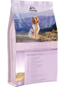 Корм для взрослых собак мелких пород Carpathian Pet Food Mini Adult 3 кг