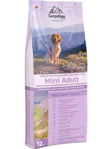 Корм для взрослых собак мелких пород Carpathian Pet Food Mini Adult 12 кг