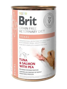 Вологий корм Brit VetDiets Renal для собак при захворюваннях нирок 400 г