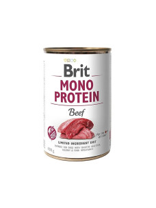 Консерва для собак Brit Mono Protein с говядиной, 400 г