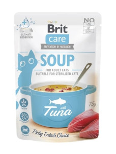 Консерва для котів Brit Care суп з тунцем, 75 г