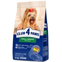 Корм для собак мелких пород с уткой Club 4 Paws 2 кг
