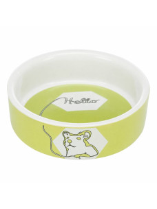 Миска керамічна для морських свинок Trixie 240 мл/12 см з малюнком
