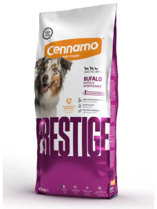 Сухой корм для взрослых собак Cennamo Prestige с мясом буйвола, 12 кг