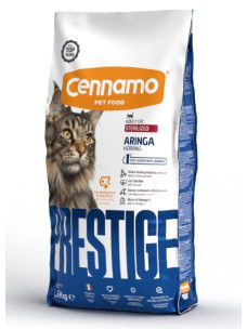 Сухий корм для стерилізованих котів Cennamo Prestige з оселедцем, 1,5 кг