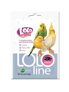 Вітаміни для папуг з вугіллям Lolo Pets 8 г