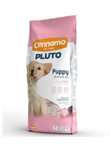 Сухой корм для щенков Cennamo Pluto Dog Puppy All Breeds с курицей и индейкой, 15 кг