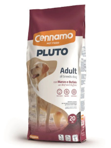 Корм для собак Cennamo Pluto Adult для взрослых с говядиной и буйволом, 20 кг