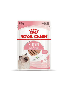 Вологий корм для кошенят віком від 4 до 12 місяців, паштет, Royal Canin Kitten wet in loaf, 85 г