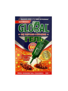 Шприц-гель від тарганів та мурах Global 100 г