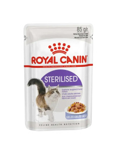 Вологий корм для дорослих стерилізованих котів Royal Canin Sterilised in Jelly шматочки в желе 85 г
