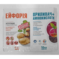 Инсектицид Эйфория, 4 мл Прилипатель с аминокислотами, 10 мл, Фанронг Украина