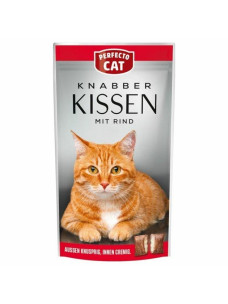 Ласощі подушечки для котів з яловичиною Perfecto Cat 50 г