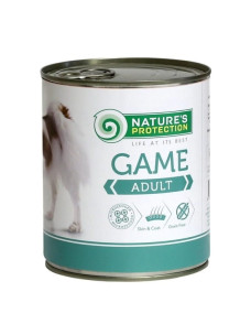 Вологий корм для дорослих собак Natures Protection із дичиною, 400 г