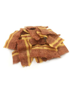 Лакомство для собак Селянські Смаколики слайсы с курицей и уткой 12×2×0,4 см 500 г