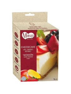 Лакомство для собак Mavsy, чизкейк с яблоком, клюквой и манго, 50 г