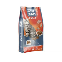 Корм сухой для котов Wise Cat рыба 10 кг