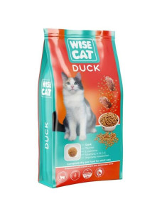 Сухий корм Wise Cat Duck для кішок з качкою 10 кг