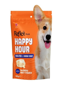 Лакомства для собак с лососем Reflex Happy Hour, 60 г