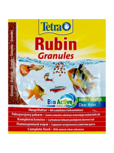 Корм для акваріумних риб Tetra Rubin Granules для яскравого забарвлення 15 г
