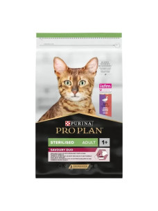 Сухой корм для стерилизованных кошек Pro Plan с уткой и печенью, 10 кг, 2727
